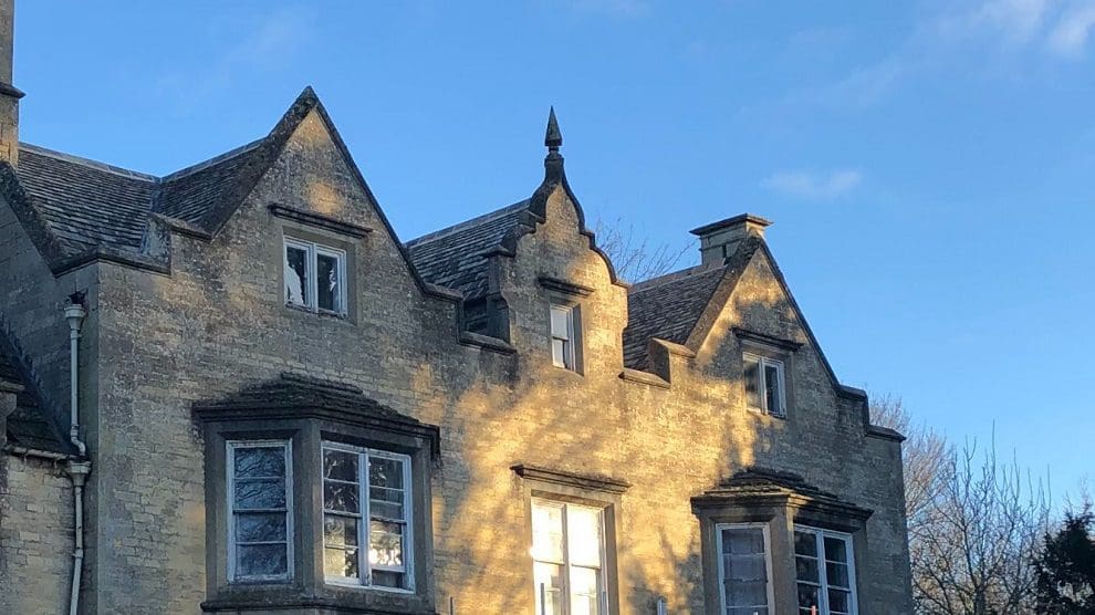 Re-slated Grade 11 Listed Building