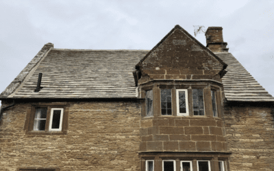 Collyweston Slate Roof – Re-Slated