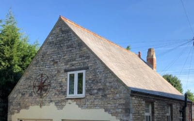 Blue Slate Chapel Roof