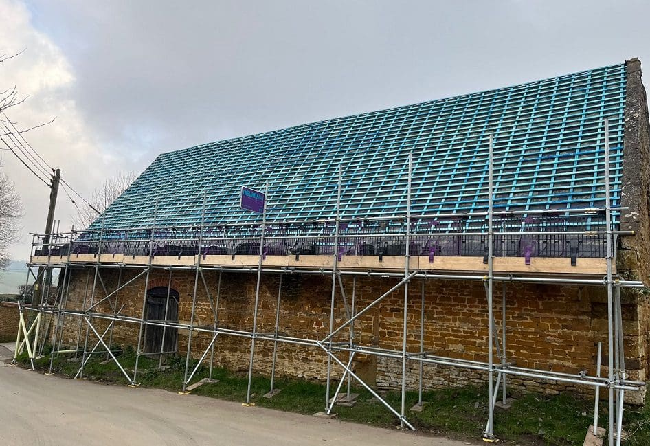 Grade II Listed Blue Slate Barn – Rutland
