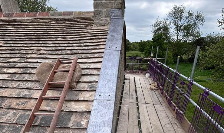 Maintenance is essential for your Collyweston slate roof