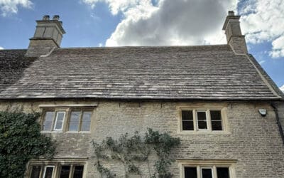 Collyweston Re-Slate For Grade II Listed Manor House In Northamptonshire