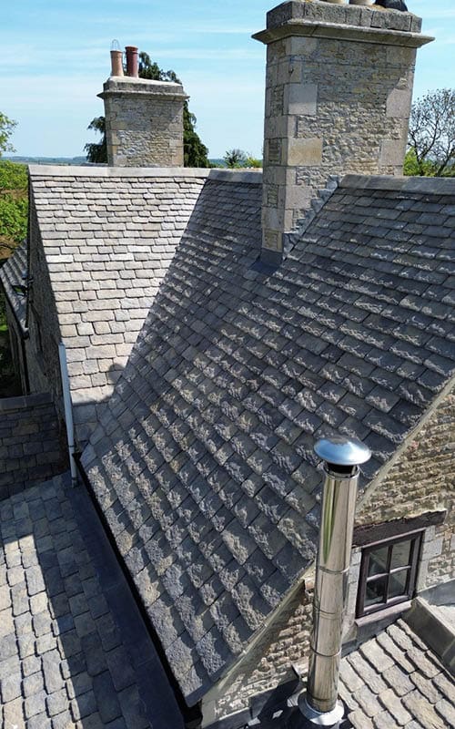 Bradstone Conservation Slate Roof - Close Up Details