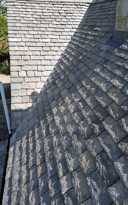 Bradstone Conservation Slate Roof - Close Up Details