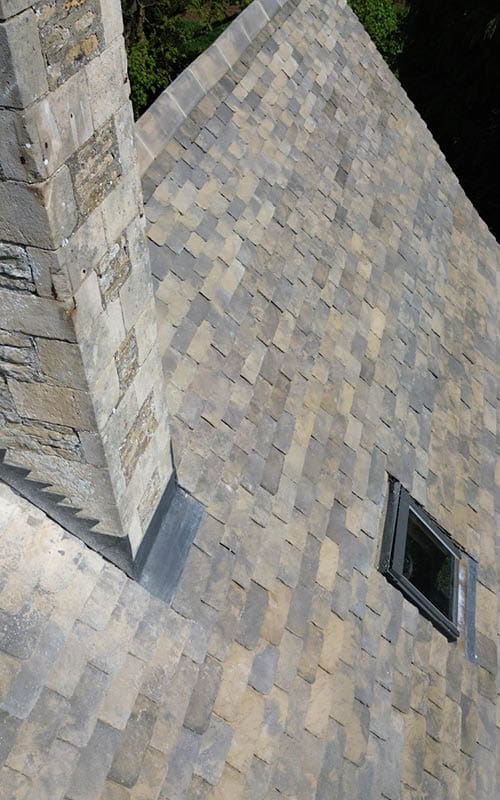 Bradstone Conservation Slate Roof - Close Up Details