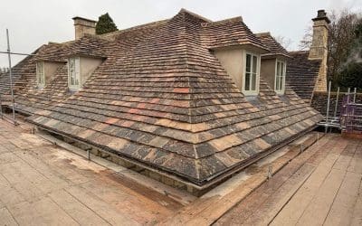 Empingham Collyweston Roof Re-slate