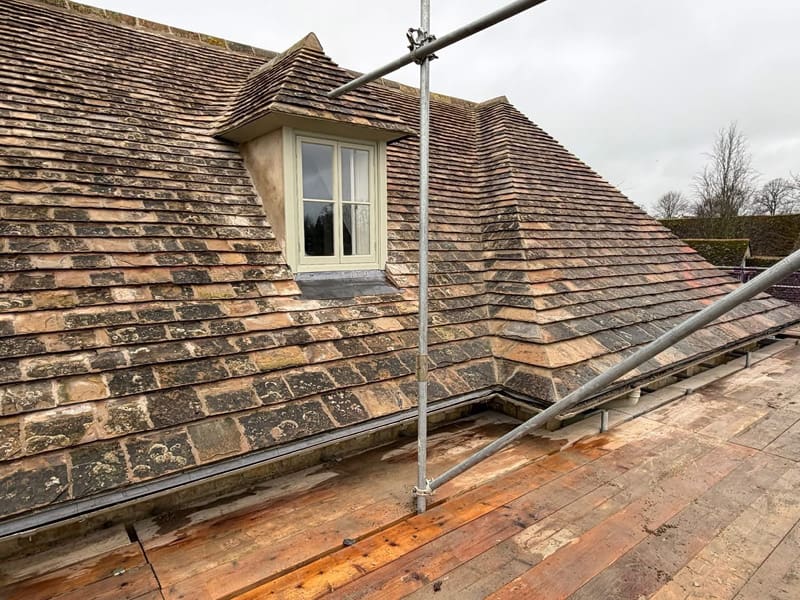 Empingham Collyweston Roof Re-slate