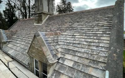 Collyweston Roof Re-slate Near Oakham
